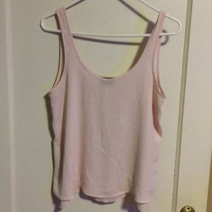 Light Pink Topshop Tank Top